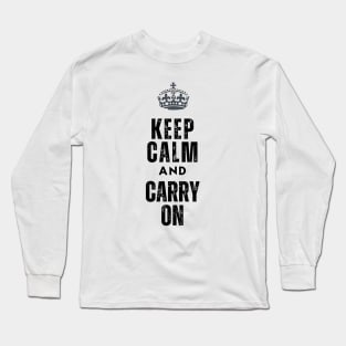 Keep Calm Long Sleeve T-Shirt